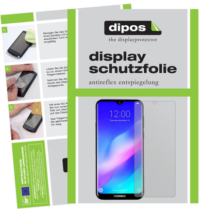 Matte Displayschutzfolie von dipos passend für Archos Oxygen 57, präziser Zuschnitt und blasenfrei montiert