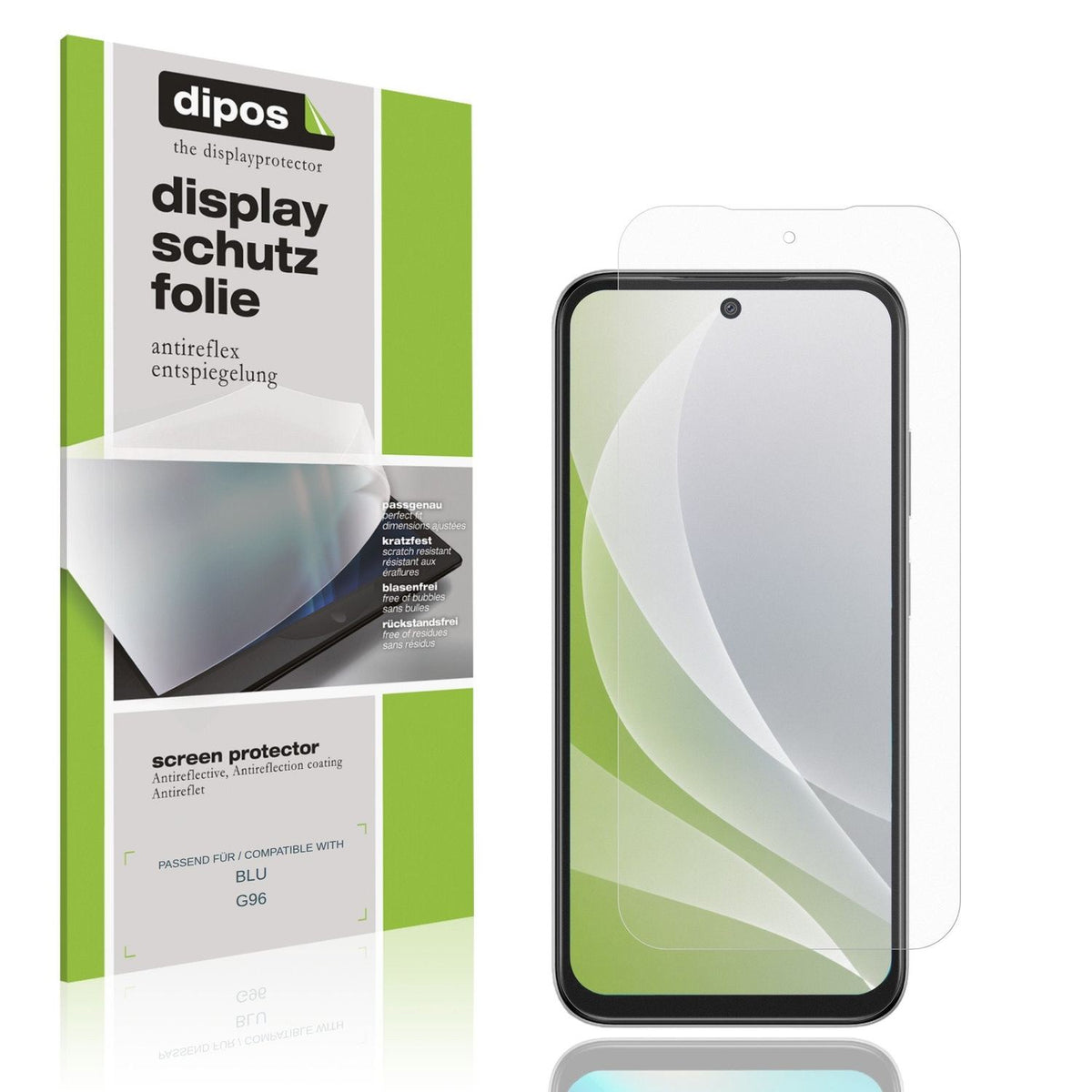 Displayschutz hergestellt in Deutschland, höchste Qualität made in Germany