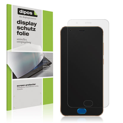 Matte Displayschutzfolie von dipos passend für Xiaomi Mi Note 3, präziser Zuschnitt und blasenfrei montiert