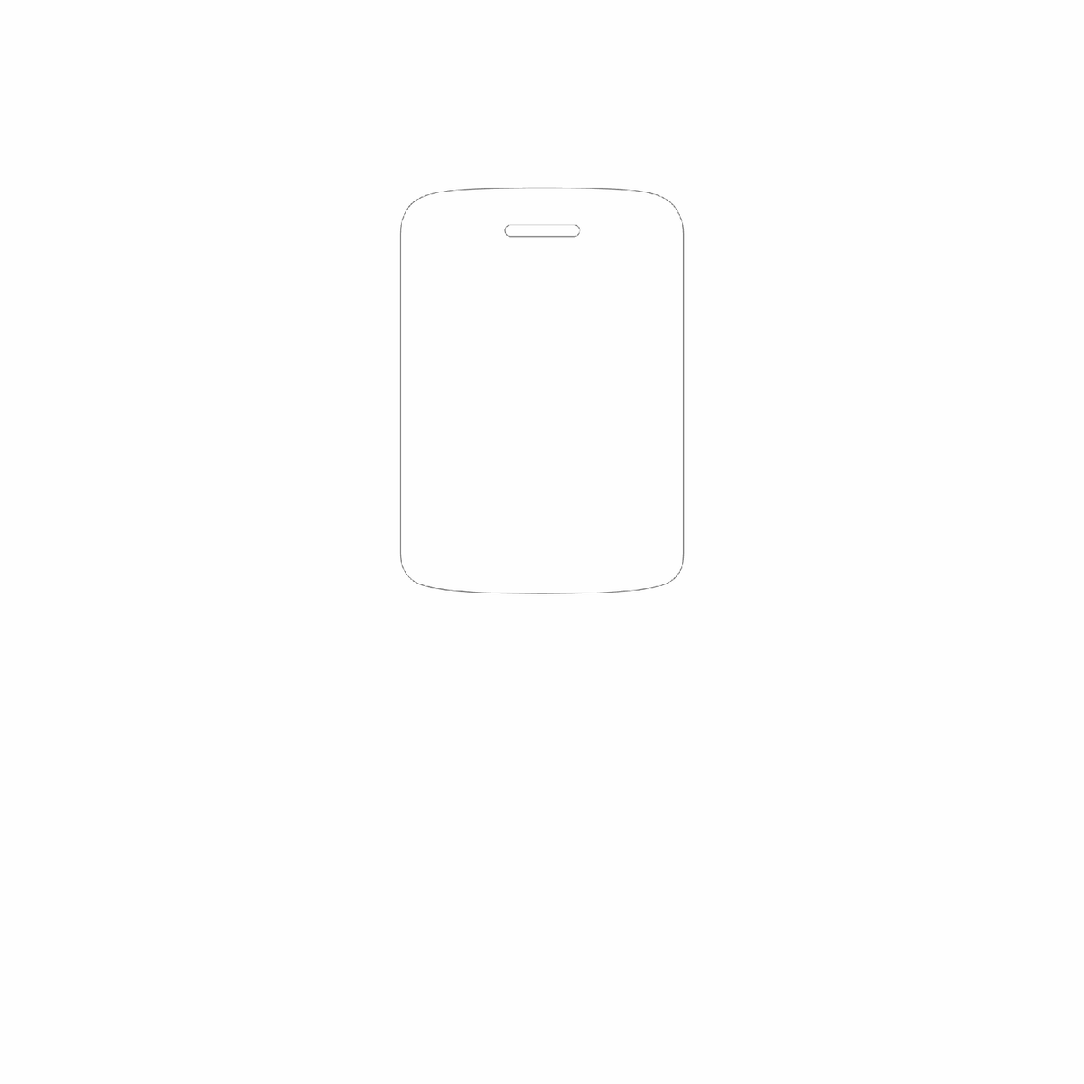 dipos Displayschutz f�r Sencor Element P013, mattierte Oberfl�che, geringe Dicke und perfekte Passform
