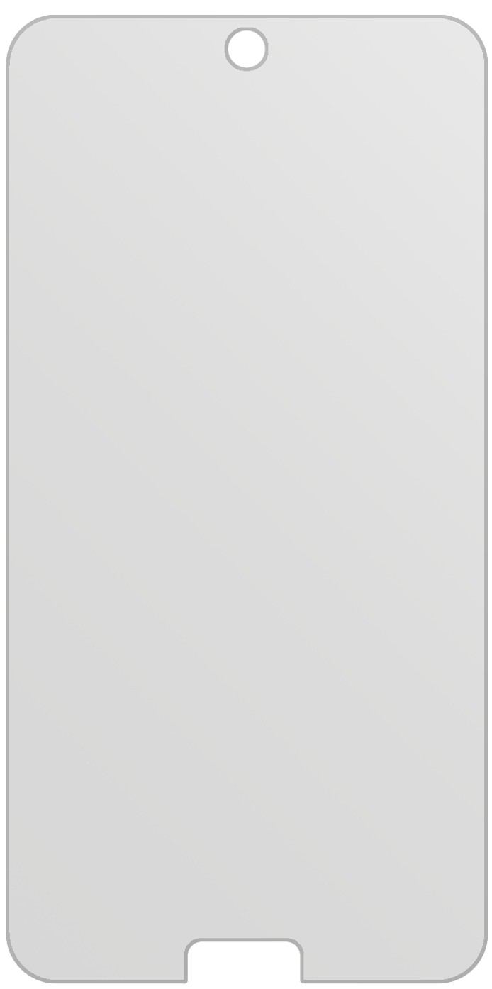 dipos Displayschutz für Sharp Aquos C10, mattierte Oberfläche, geringe Dicke und perfekte Passform
