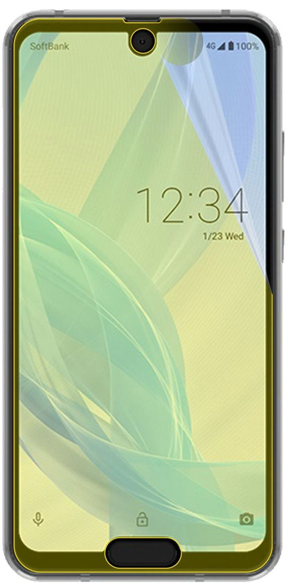 dipos Displayschutz für Sharp Aquos R2 Compact, transparente Oberfläche, geringe Dicke und perfekte Passform