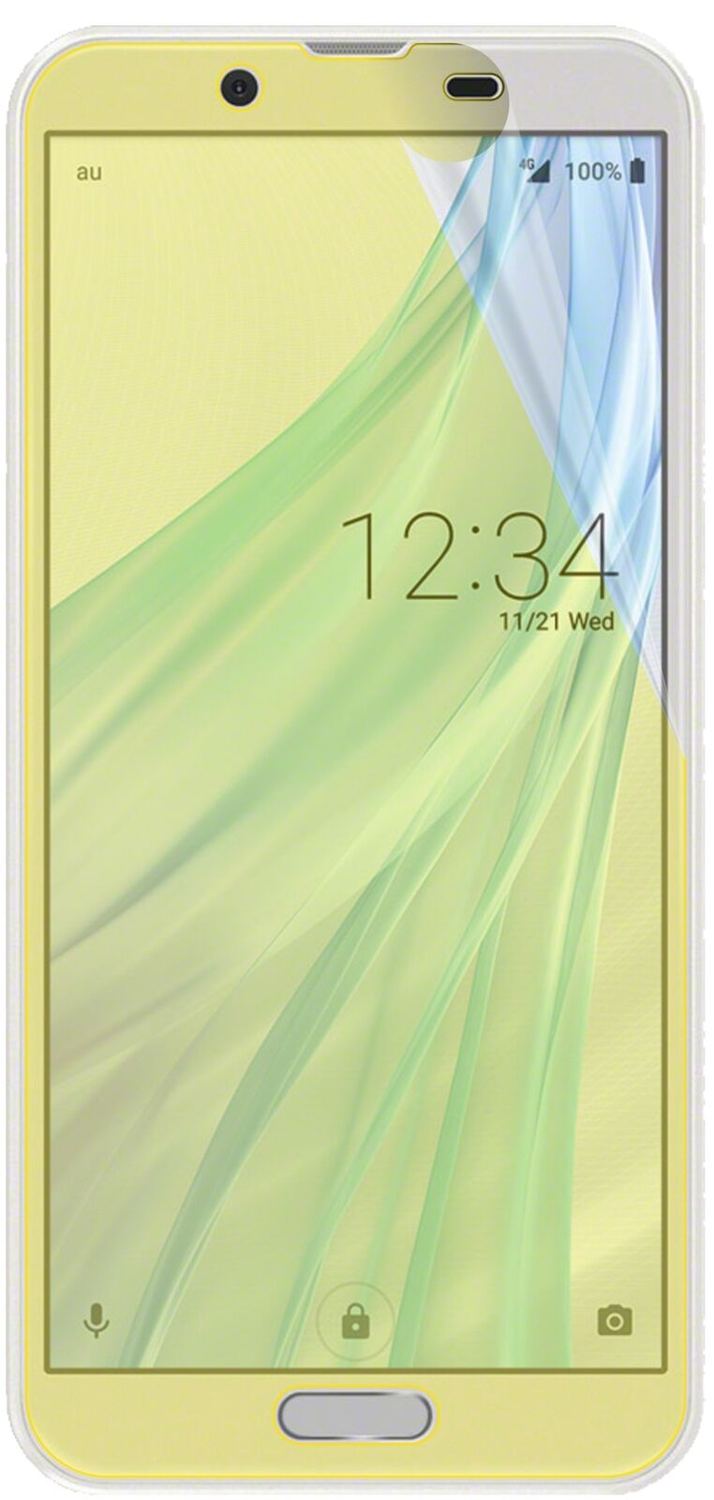 dipos Displayschutz für Sharp Aquos Sense2, transparente Oberfläche, geringe Dicke und perfekte Passform