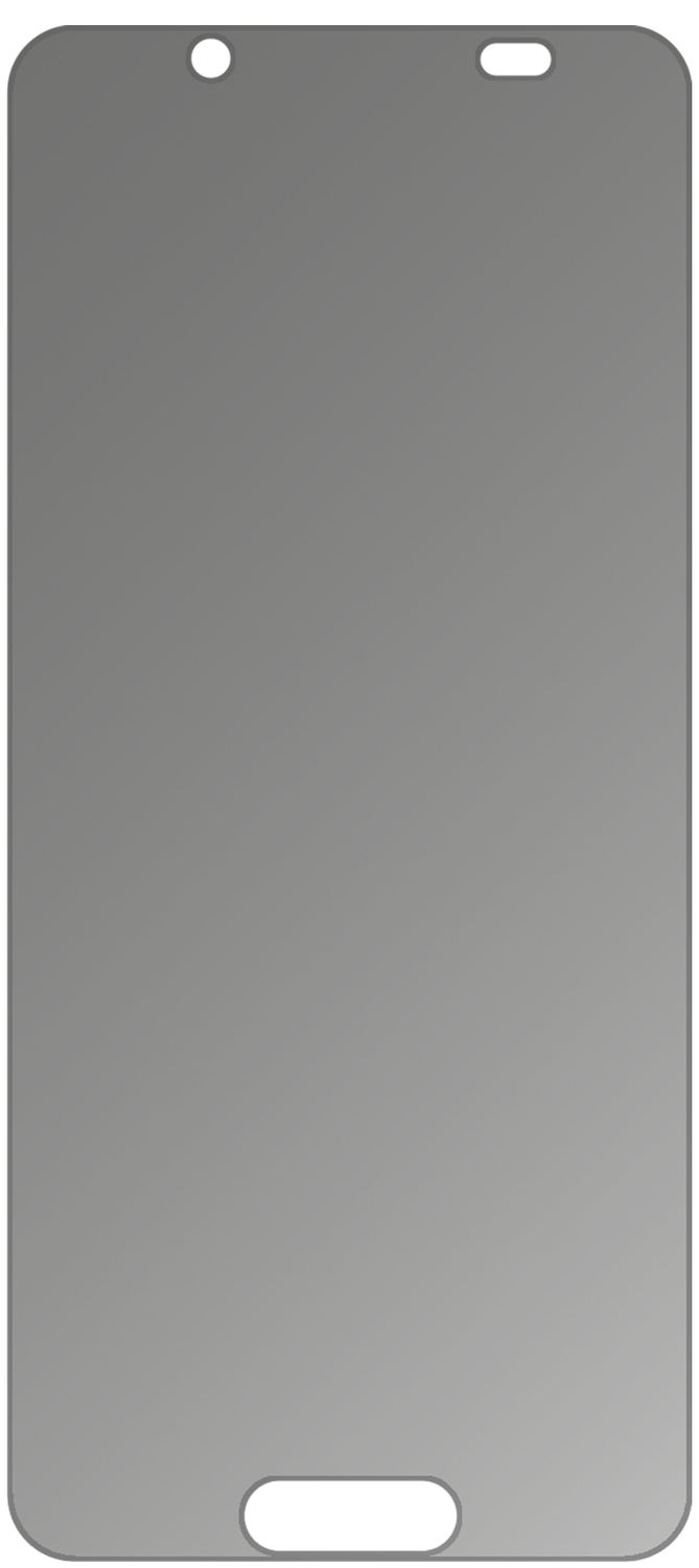 dipos Displayschutz für Sharp Aquos Sense3, mattierte Oberfläche, Blickschutzfilter und perfekter Passform