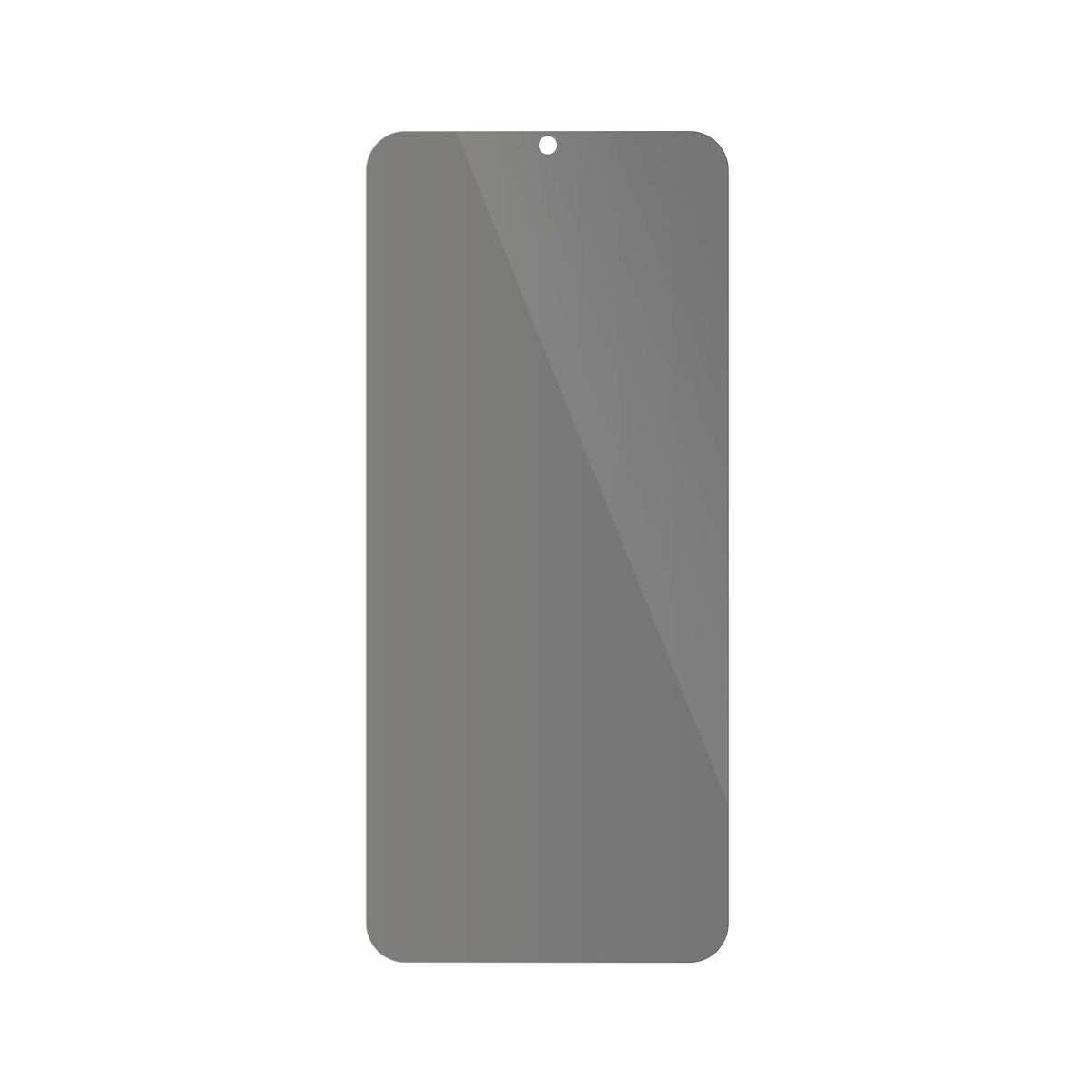 dipos Displayschutz für Sharp Aquos V6, mit Blickschutzfilter und perfekter Passform auch für die Rundungen