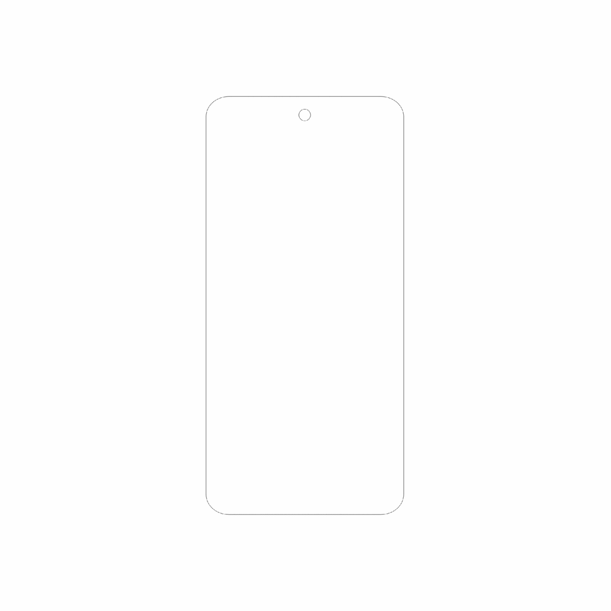 dipos Displayschutz für sharpaquos sense 10, mattierte Oberfläche, geringe Dicke und perfekte Passform