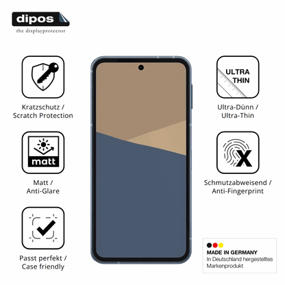 Displayschutz hergestellt in Deutschland, höchste Qualität made in Germany