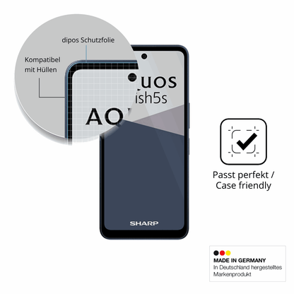 Schutzfolie mit optimaler Passform, zur Verwendung mit Hüllen geeignet