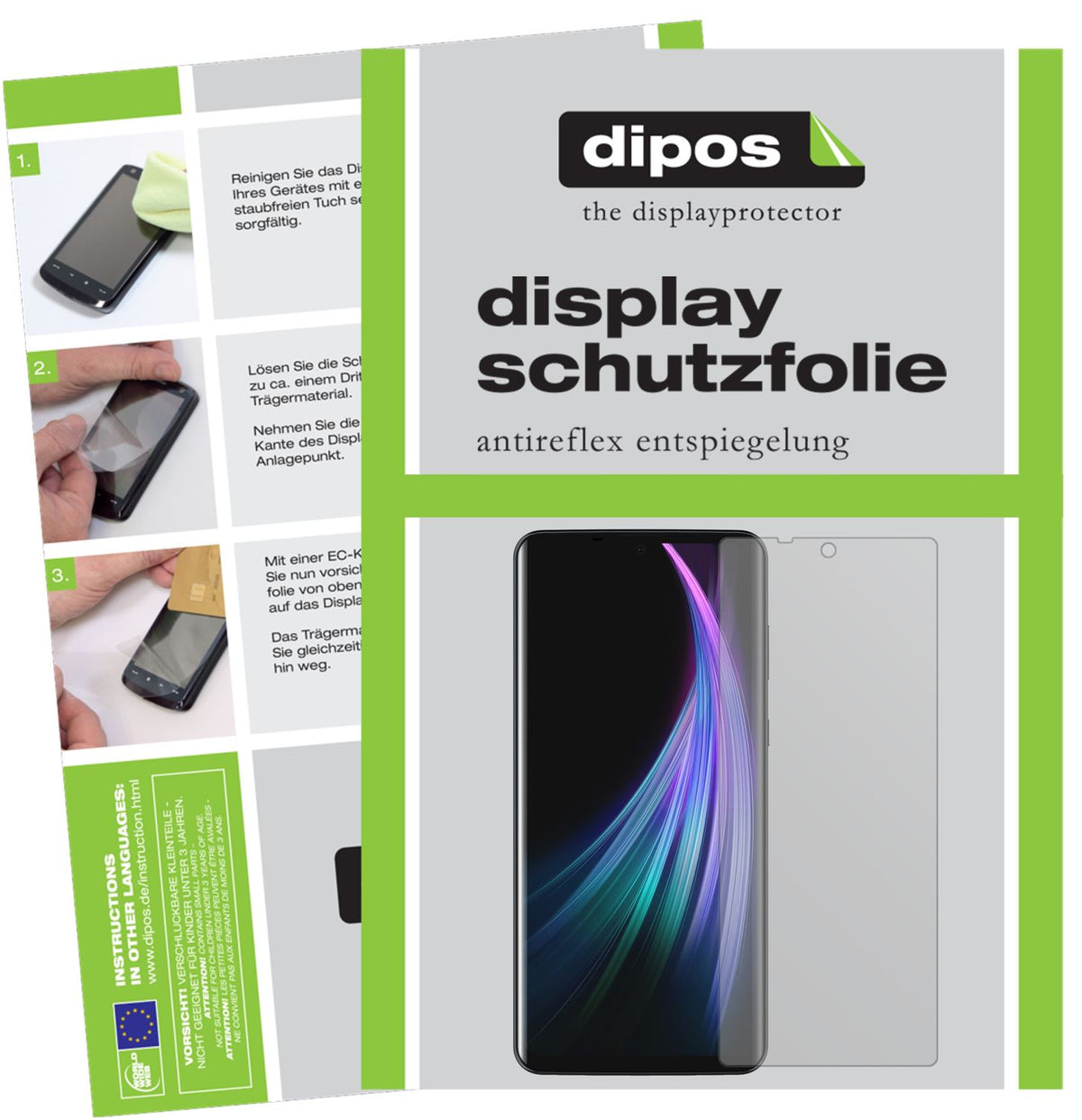 6x Schutzfolie matt für Sharp Aquos Zero 2 Display-Schutzfolie