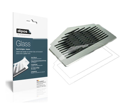 Klare Displayschutzfolie von dipos passend für Siemens EQ9 PLUS Connect s300 Tropfblech, 9H kratzfest und blasenfrei montiert