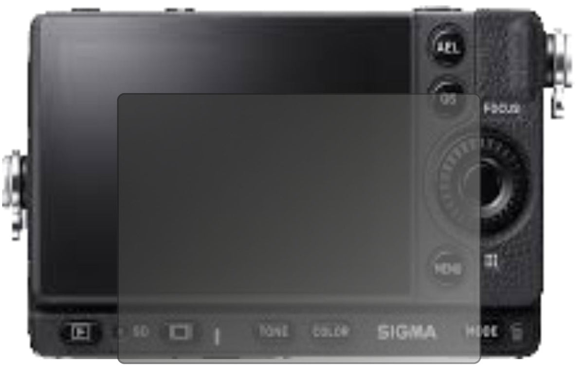 Blickschutzfolie von dipos passend für Sigma fp, präziser Zuschnitt und blasenfrei montiert