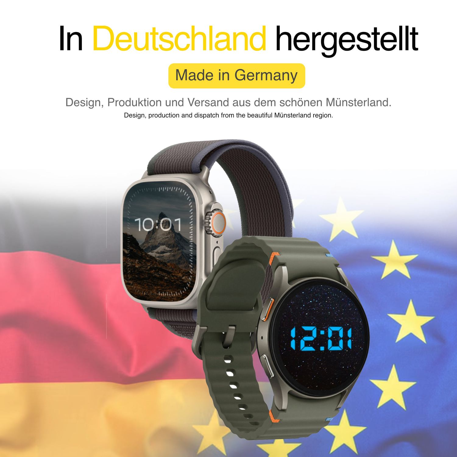 Dünne und klare Folie passend zugeschnitten für Bekomiya Smartwatch 1.1