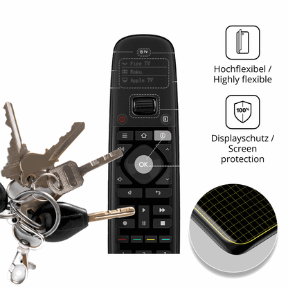 dipos Displayschutz für Sofabaton U2, mit Blickschutzfilter und perfekter Passform auch für die Rundungen