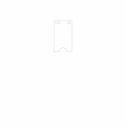 dipos Displayschutz für Sofabaton X1S, mattierte Oberfläche, geringe Dicke und perfekte Passform