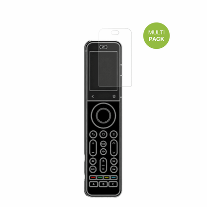SofabatonX2 mit aufgebrachter dipos Displayschutzfolie, die lästige Fingerabdrücke minimiert