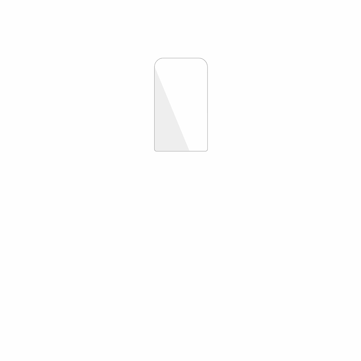 dipos Displayschutz für Sofabaton X2, transparente Oberfläche, geringe Dicke und perfekte Passform