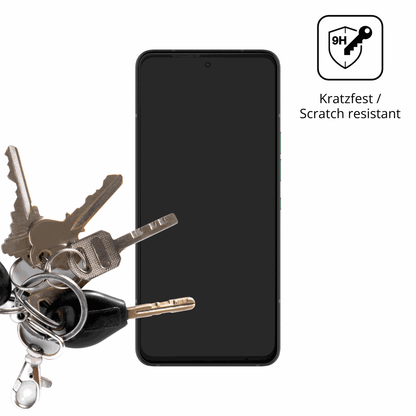 dipos Displayschutz für Solana Saga Smartphone, transparente Oberfläche, perfekte Passform auch für die Rundungen