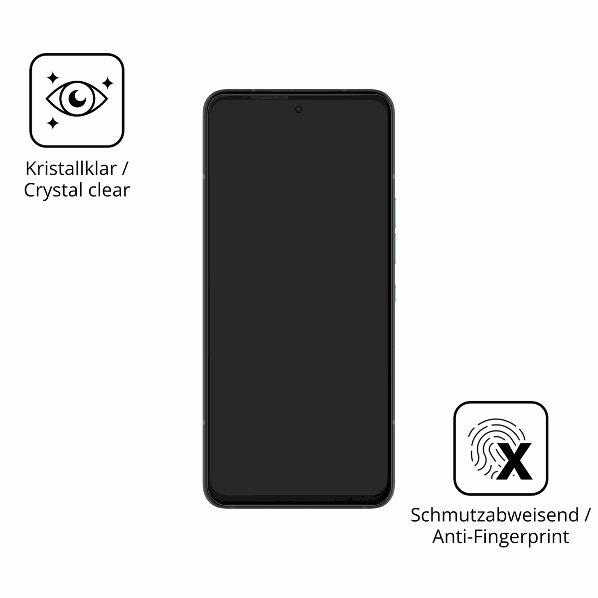 Flexible TPU-Folie passend zugeschnitten für Solana Saga Smartphone, vollständige Abdeckung
