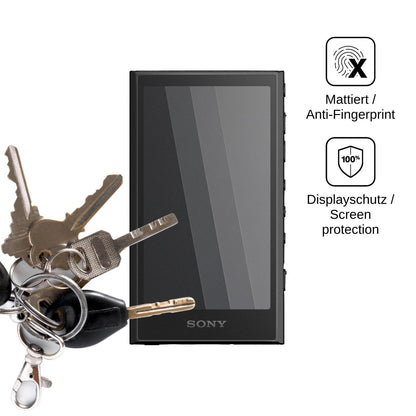 Blickschutzfolie für Sony Walkman NW-A306 matt Schutzfolie Privacy