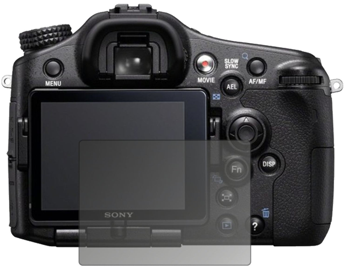 Blickschutzfolie von dipos passend für Sony Alpha 77, präziser Zuschnitt und blasenfrei montiert