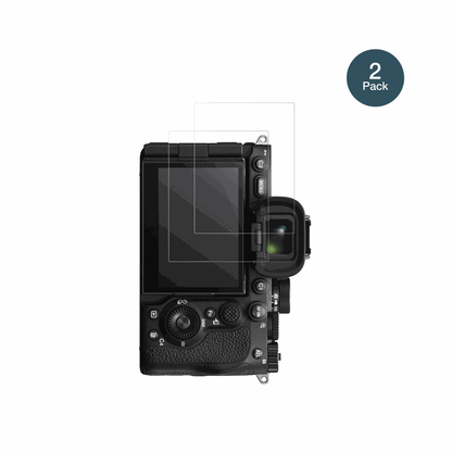 SonyAlpha 7 V mit aufgebrachter dipos Flex Schutzfolie, glasklare Darstellung ohne Einschränkungen