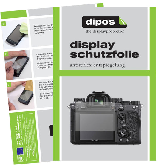 1x Schutzfolie matt für Sony Alpha 7 II Display-Schutzfolie