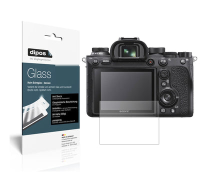 Matte Displayschutzfolie von dipos passend für Sony Alpha 7S III, 9H kratzfest und blasenfrei montiert