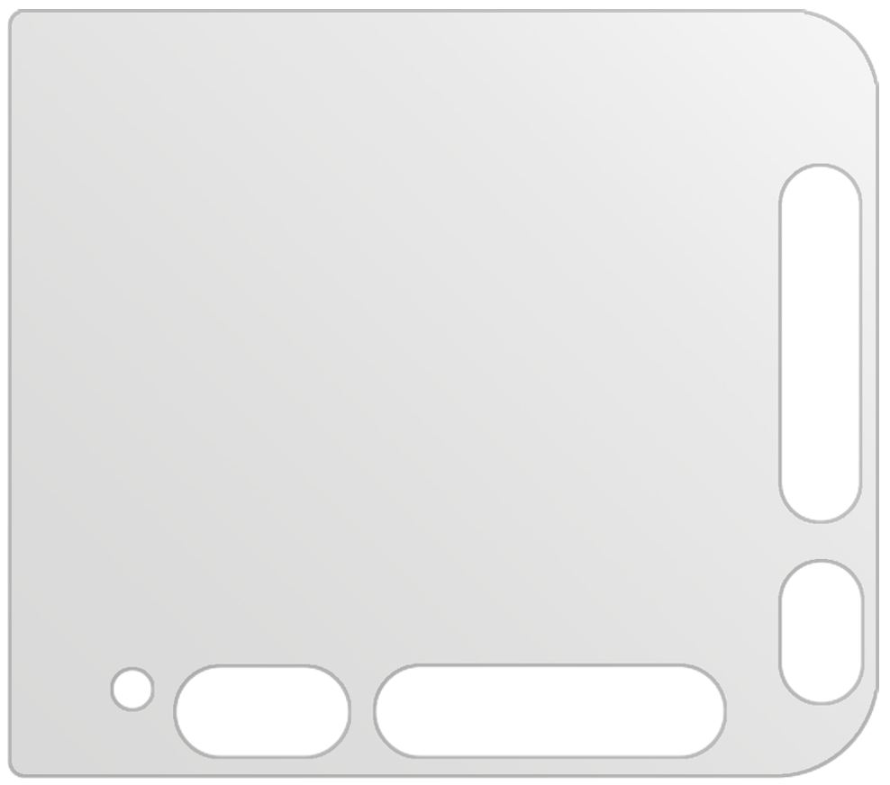dipos Displayschutz für Sony DSC-RX0 II, mattierte Oberfläche, geringe Dicke und perfekte Passform