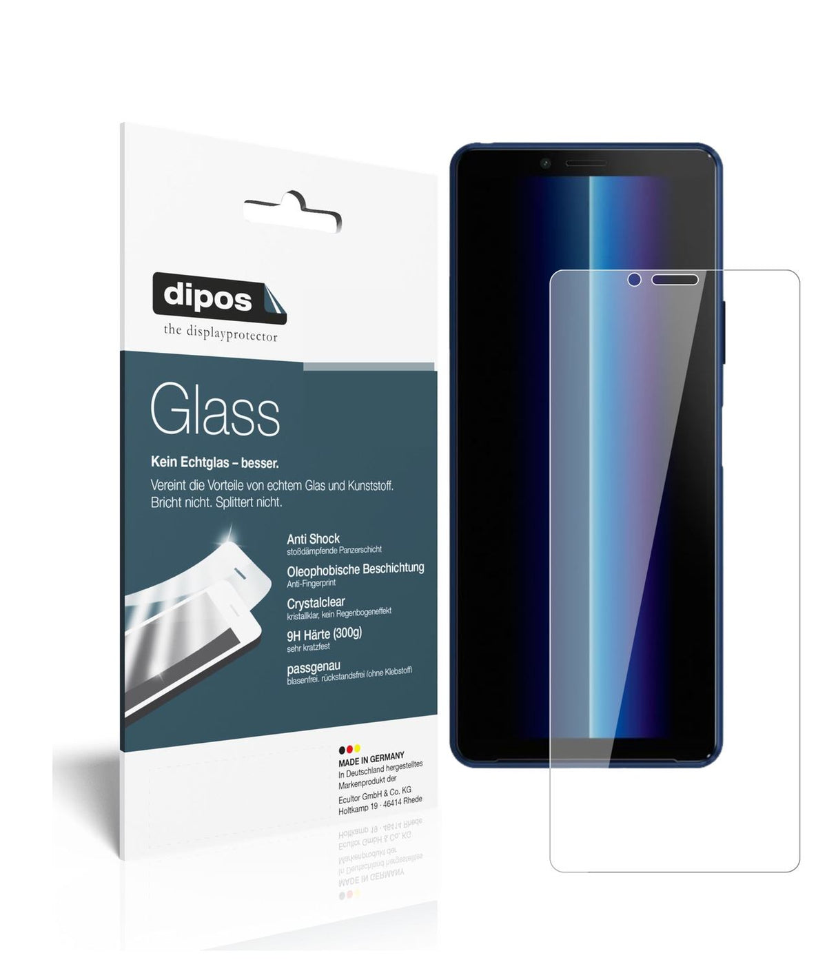 Perfekte Passform und ultimative Qualität: Unser 9H Panzerglas bietet Schutz für Sony-Xperia 10 II