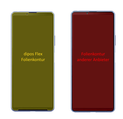 2x 3D Full Cover Schutzfolie für Sony Xperia 10 III