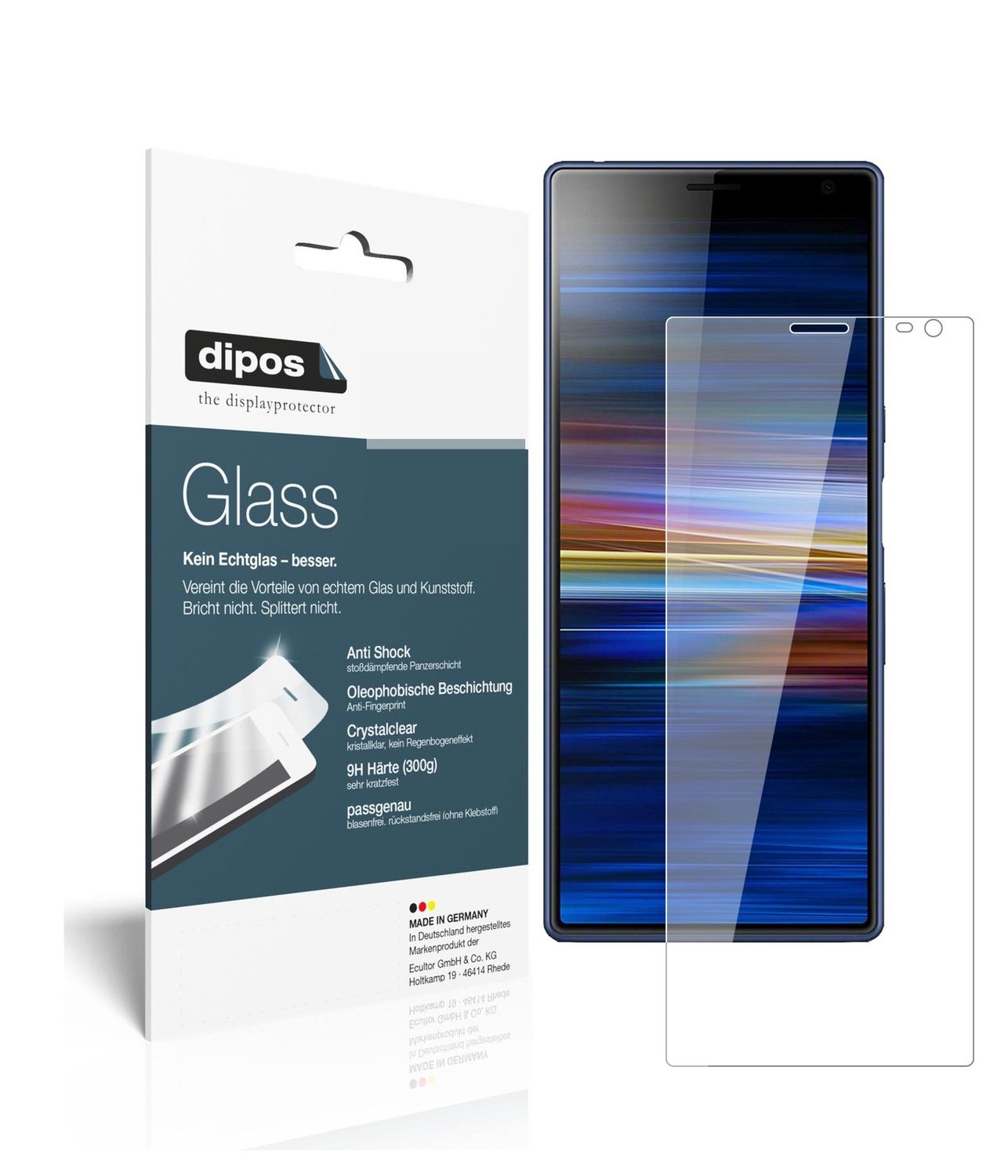 Perfekte Passform und ultimative Qualität: Unser 9H Panzerglas bietet Schutz für Sony-Xperia 10 Plus