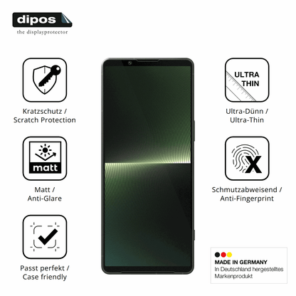 Displayschutz hergestellt in Deutschland, höchste Qualität made in Germany