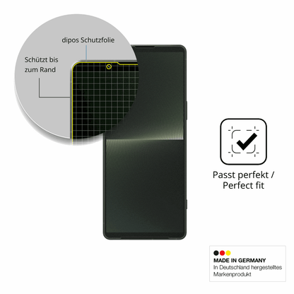Schutz gegen Kratzer auf dem Sony Xperia 1 V Glas durch Schlüssel oder Ähnliches