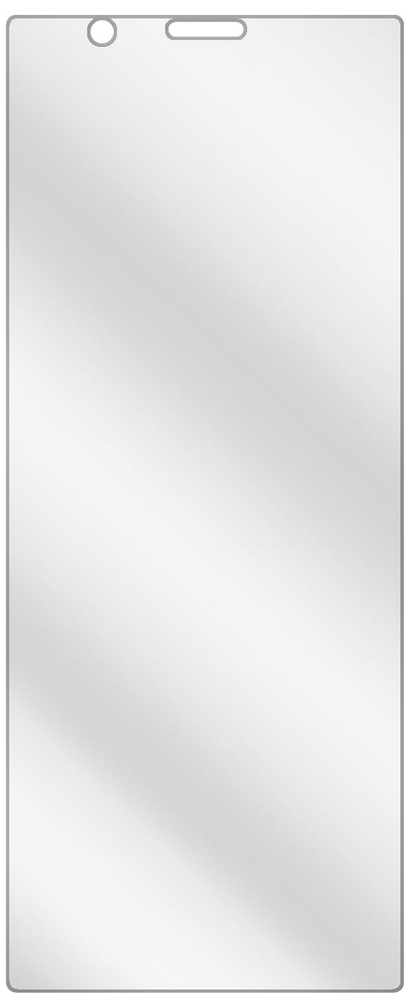 dipos Displayschutz für Sony Xperia 5, transparente Oberfläche, geringe Dicke und perfekte Passform