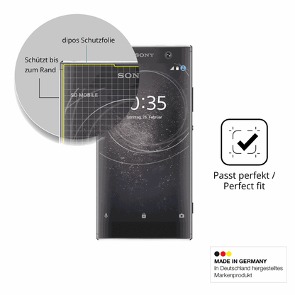 Besonders flexibler Displayschutz mit Anti-Shock-Schicht im Materialmix