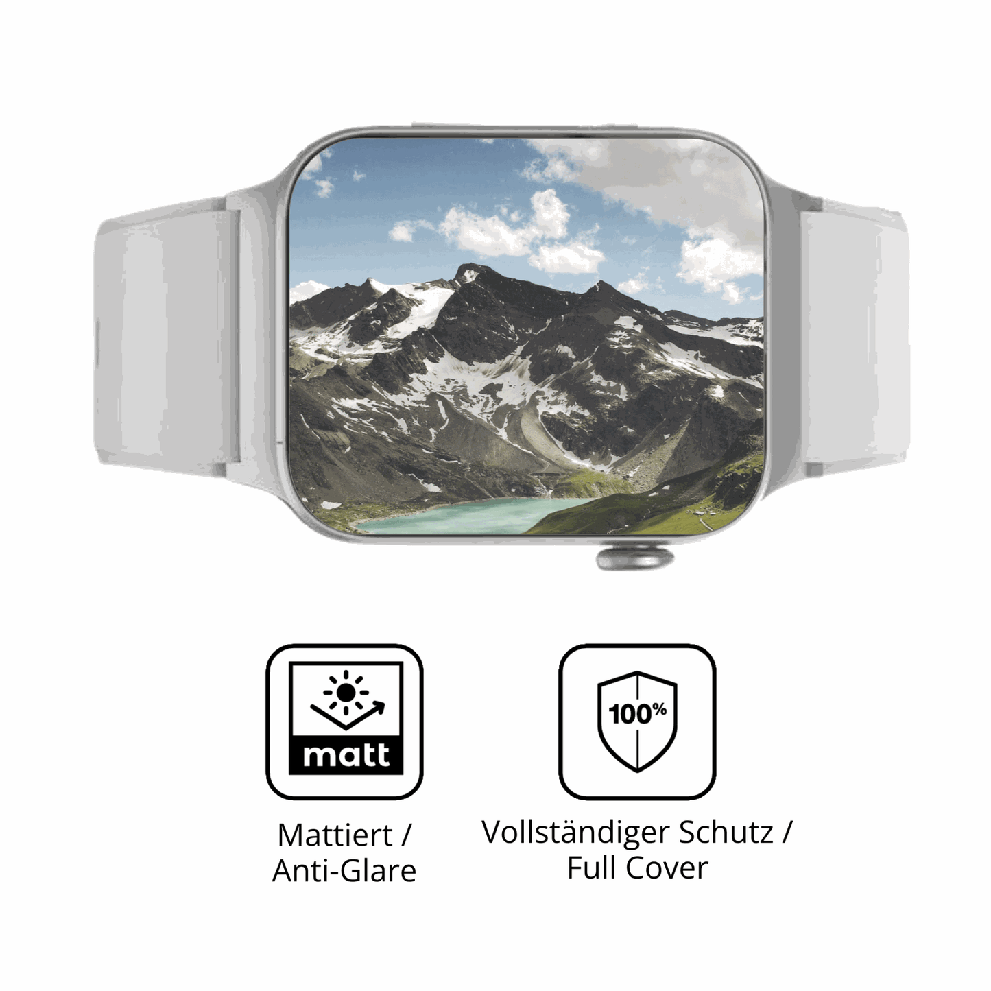 Flexible TPU-Folie passend zugeschnitten für Stecei T50s, vollständige Abdeckung