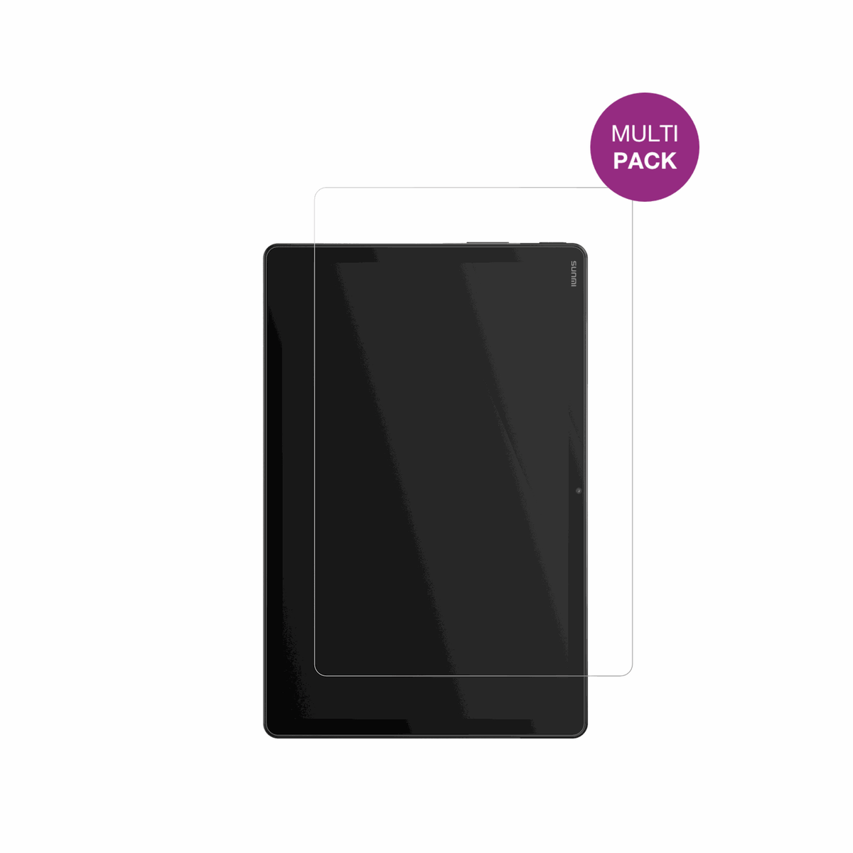 SunmiCPad 11 mit aufgebrachter dipos Displayschutzfolie, glasklare Darstellung ohne Einschränkungen