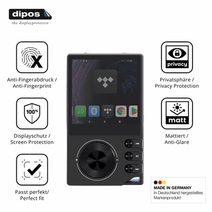 Privatsphäre-Schutz durch Sichtschutz-Folie passend zugeschnitten für Surfans F20 Pro