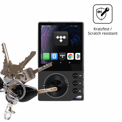dipos Displayschutz für Surfans F20 Pro, transparente Oberfläche, perfekte Passform auch für die Rundungen