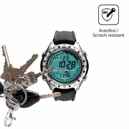 dipos Displayschutz für Suunto Regatta, transparente Oberfläche, perfekte Passform auch für die Rundungen
