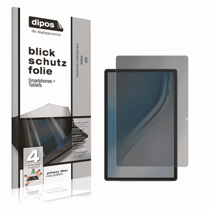 Blickschutzfolie von dipos passend für Svitoo G99, präziser Zuschnitt und blasenfrei montiert