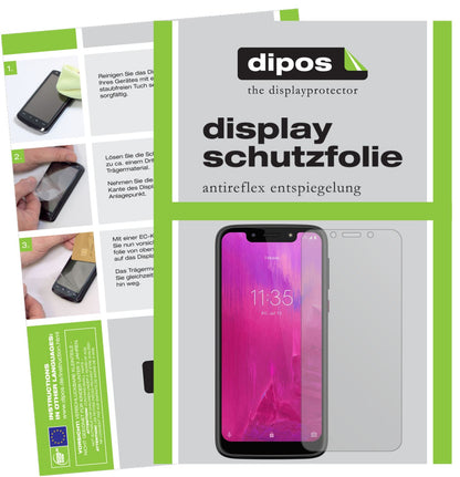 Matte Displayschutzfolie von dipos passend für T-Mobile Revvlry, präziser Zuschnitt und blasenfrei montiert