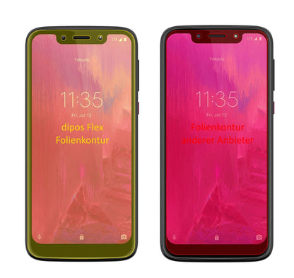 2x 3D Full Cover Schutzfolie für T-Mobile Revvlry