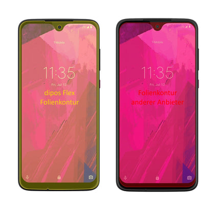 2x 3D Full Cover Schutzfolie für T-Mobile Revvlry Plus