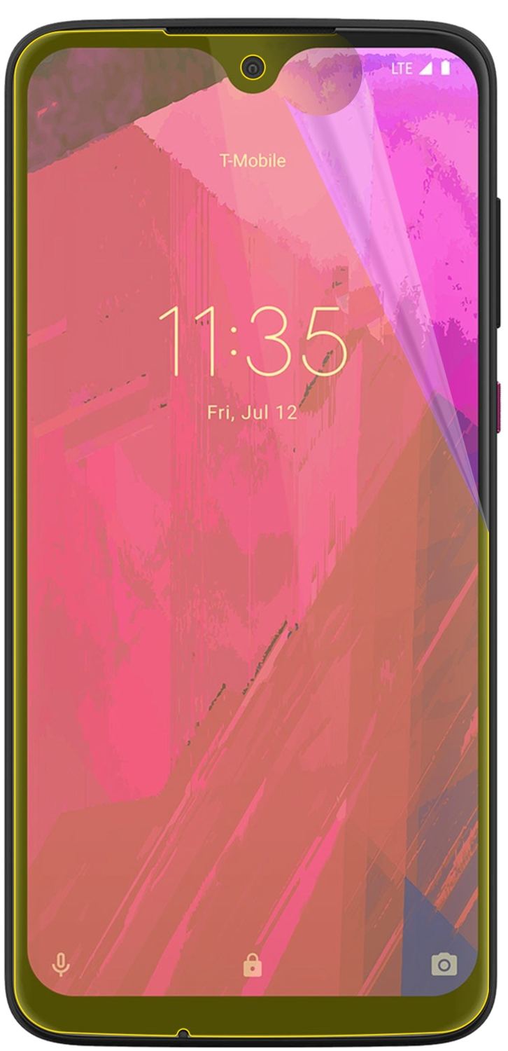 2x 3D Full Cover Schutzfolie für T-Mobile Revvlry Plus