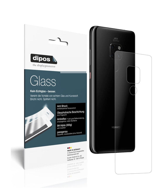 1x 9H Schutzfolie matt für Huawei Mate 20 Rückseite Panzerfolie