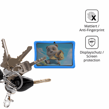 dipos Displayschutz für Tabwee K10, mattierte Oberfläche, Blickschutzfilter und perfekter Passform