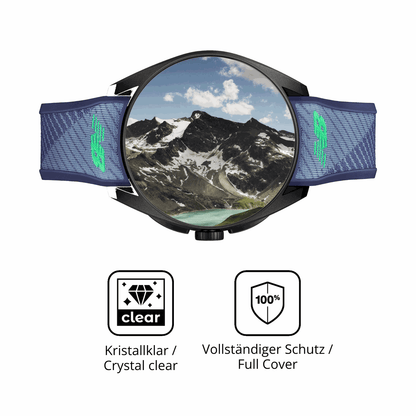 Dünne und klare Folie passend zugeschnitten für TAG Heuer Connected Calibre E5 X