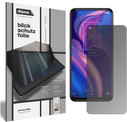 Blickschutzfolie für TCL Plex matt Schutzfolie Privacy