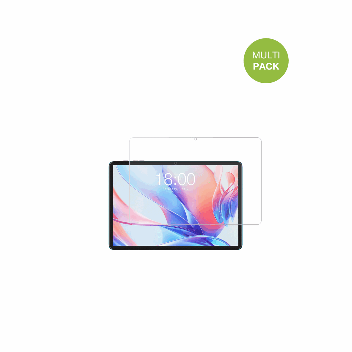 2x Schutzfolie matt für Teclast P30 Display-Schutzfolie